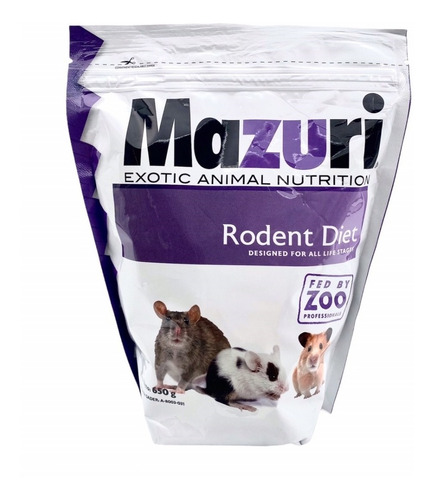 Alimento Para Ratones Mazuri Rodent Diet 650 G