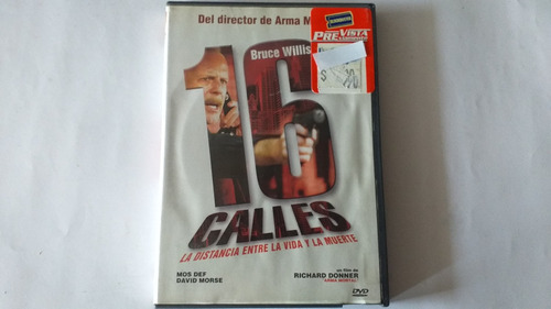 Pelicula    16 Calles/  Bruce Willis