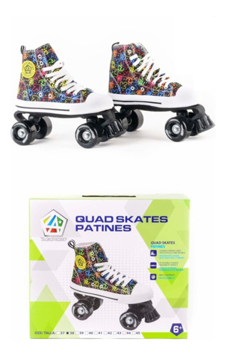 Patines De 4 Ruedas Talla 38 Original 