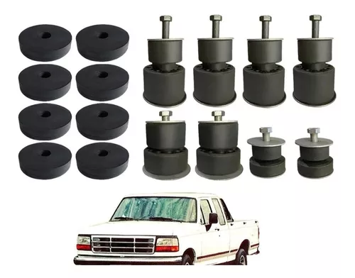 Kit coxim calço cabine gabina f100 f350 f400 f1000 f2000 f4000 g1 1972 a  1992 - LB - Autopeças - Magazine Luiza