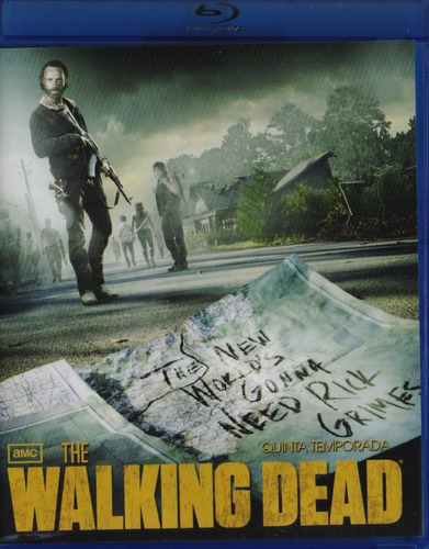 The Walking Dead Quinta Temporada 5 Cinco Blu-ray