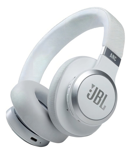 Auriculares Inalámbricos Jbl Live 660nc Compat. Alexa Google Color Blanco