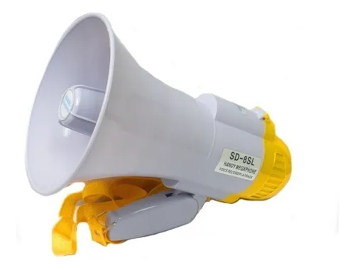 Megafono Altavoz De Mano Portátil Bateria Recargable