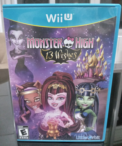 Jogo Wiiu Monster High 13 Wishes.
