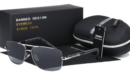 L Gafas Sol Polarizadas Uv400 Banned Driver Hombre Mujer