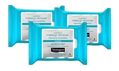 Maquillaje Neutrogena Hidratante Removedor De Limpieza Toall