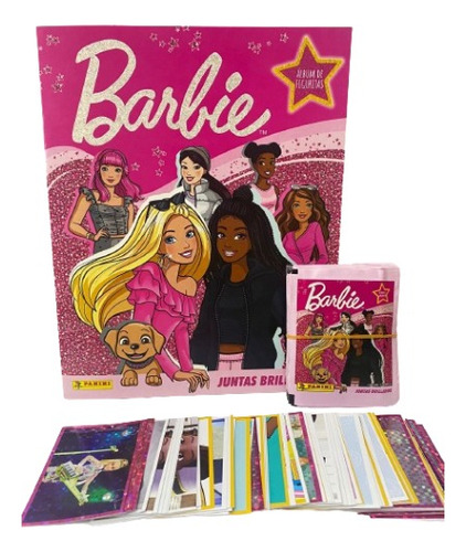 Album Barbie Juntas Brillamos Completo A Pegar Panini 