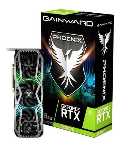Imagem 1 de 3 de Placa De Video Rtx3070ti 8gb Phoenix G6x 256b Gainward(lhr)