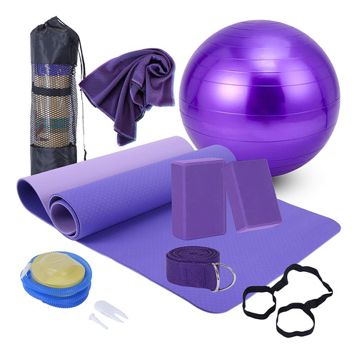 Kit De Inicio De Yoga Principiantes  Esterilla De Ejerc...