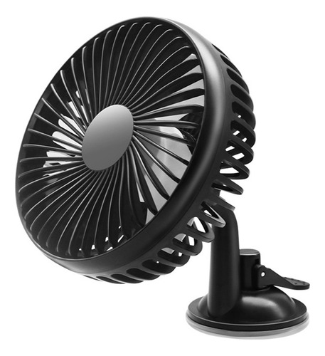Ventilador Usb W Para Coche, Ventilador Con Clip De Rotación