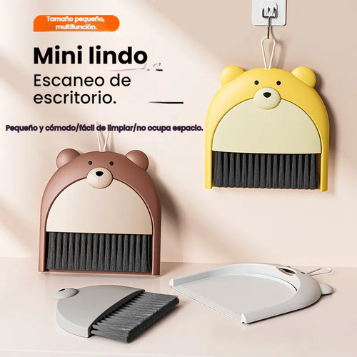 Juego De Escobas De Pared Con Recogedor Y Ganchos