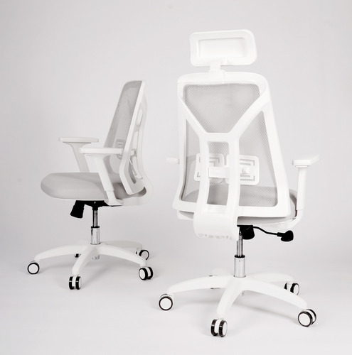 Imagen 6 de 7 de Sillón Ergonómico Tokio Regulable White Edition