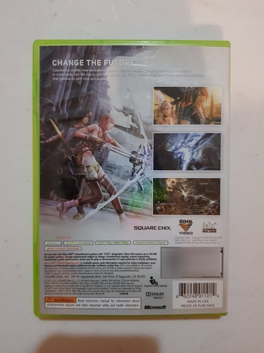 Final Fantasy Xiii-2 Episode I Novella In Pack Xbox 360 (Usado)