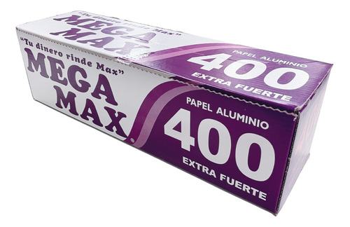 Papel Aluminio En Rollo 400 Mts