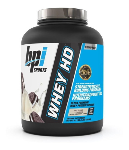 Bpi Whey Hd Protein 4lb Milk And Cooki - L a $34000