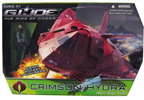 G I Joe Rise Of Cobra Crimson Hydra Con Aero Viper Action 