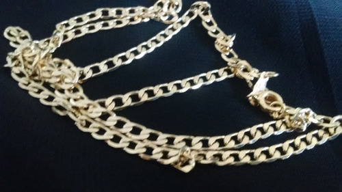 Cadenas Brazaletes Hombre Oro 14kgp