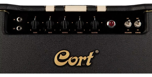 Cort Amplificador Cabezal De Guitarra De 15 Watts Color Negro