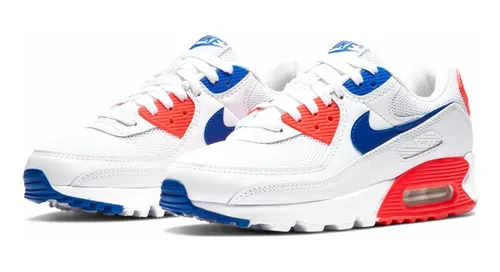 Zapatillas Urbanas Nike Mujer Air Max 90 White Originales