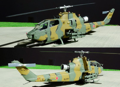 Kit P/ Montar Ah-1s Cobra Attack Helicopter Hobby Boss 1/72