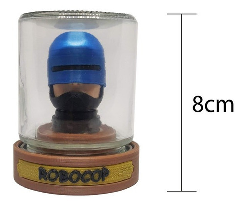 Robocop - Heads In A Jar - 8cm De Altura
