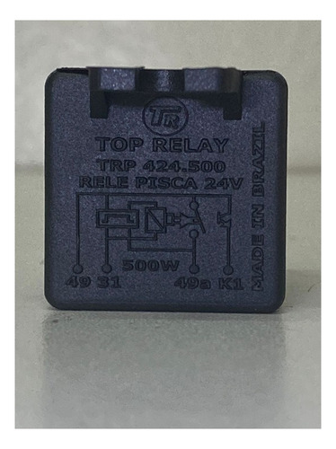 Relé Pisca 4 Terminais C/ Suporte De Fixação 500w 424500
