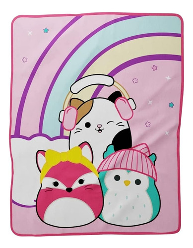 ~? Squishmallows Ropa De Cama Para Niños Super Soft Micro Ra