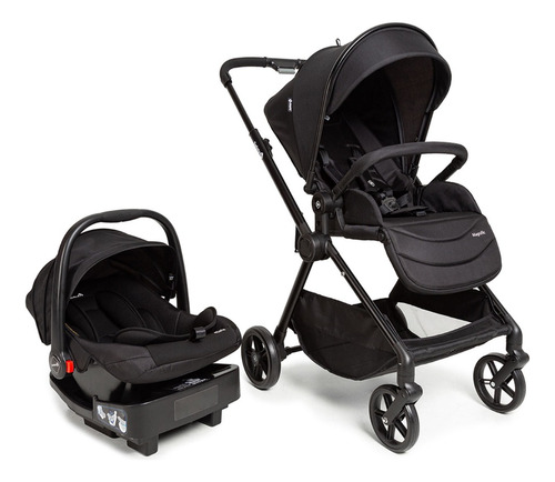 Travel System Trio Magnific Full Black - Safety 1st
