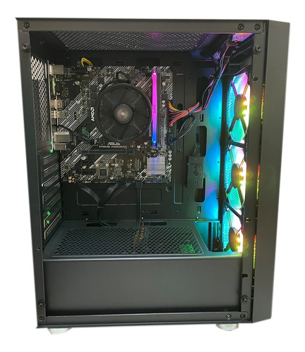 Imagen 3 de 5 de Pc Gamer Barata Nuvo Amd Ryzen 5, Radeon, Fortnite, Cs Go