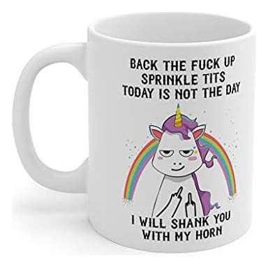 Regalos Divertidos De Unicornio Para Mujeres Taza De Café Pa