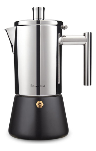 Cafetera Espresso Easyworkz Diego Stovetop De Acero Inoxi...