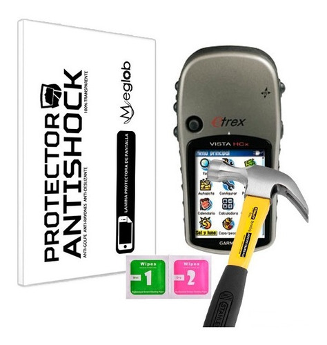 Protector De Pantalla Antishock Gps Garmin Etrex Vista Hcx