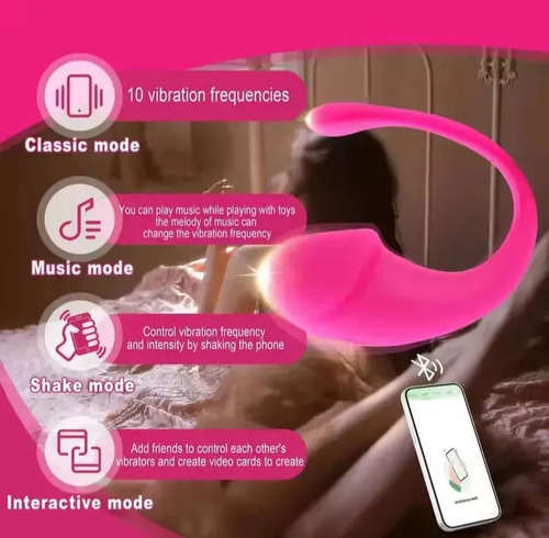 Masajeador Eléctrico Original Bluetooth Usb App Control