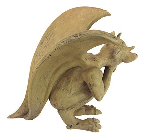 Estatua Decorativa Estilo Gótico, 12.5 Pulgadas, Material Pi