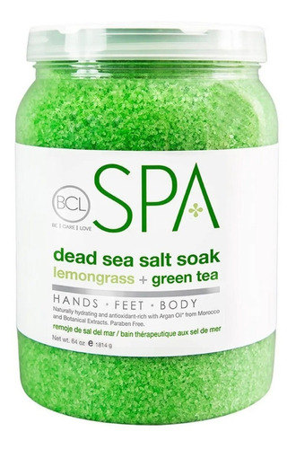  Sal Del Mar Muerto 1.8k Pedicure Limon + Té Verde By Bcl Spa