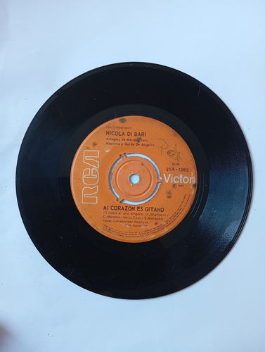 Vinilo Single De Nicola Di Bari Mi Corazón (d129 (Usado)