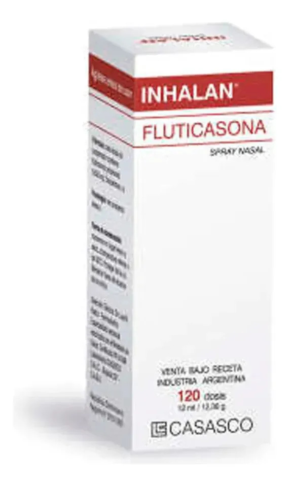 Inhalan 50 Mcg/1 Dosis Spray Nasal, 1 Frasco 120 Dosis