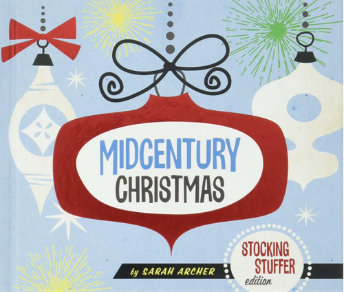 Libro Midcentury Christmas Stocking Stuffer Edition Nuevo