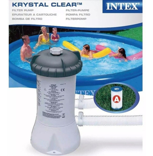 Imagen 4 de 4 de Bomba Filtrante Intex 2006 Litros/hora #58604