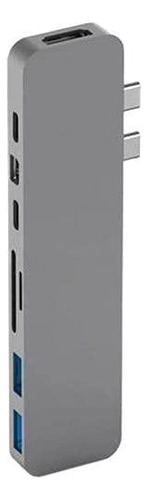 Hub Usb-c Sanho Hyper Hyperdrive Pro 8 En 2 Para Macbook