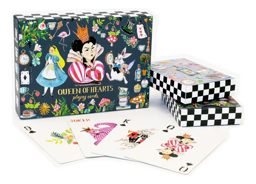 La Reina De Corazones, Juego De Cartas. The Puzzle Queen