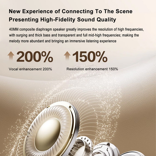 Over Ear Bt Wireless - Auriculares Con Cancelación Activa De