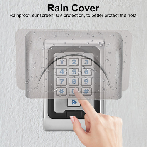 Protector De Lluvia De Plástico Impermeable Para Acceso A La