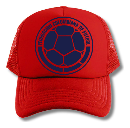 Gorra Trucker Colombia Futbol Serie Red 