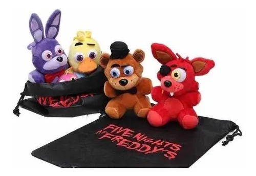 4 Peluches Fnaf Five Nights At Freddy s 15 Cm