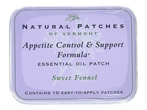 Naturopatch De Vermont Supresor De Apetito Aceite Esencial C