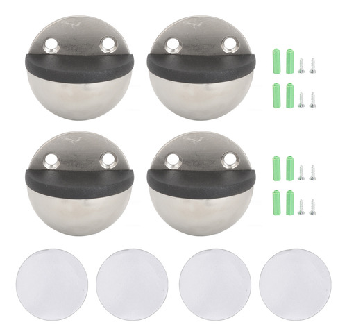 Juego De 4 Tapones De Puerta Con Forma De Cúpula, Amortiguad