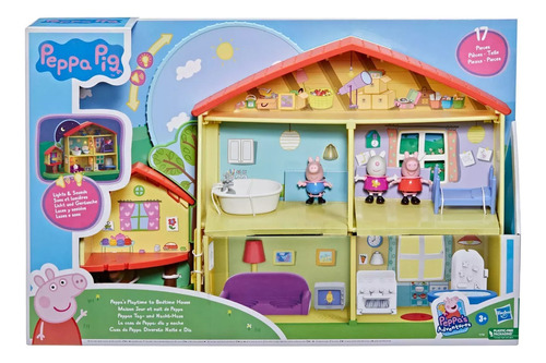 Peppa Pig Casa De Lujo Luces Y Sonidos Family Home Playset