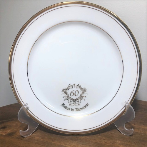 Imagem 2 de 5 de Kit Para Chá 6 Peças Bodas 60 Anos