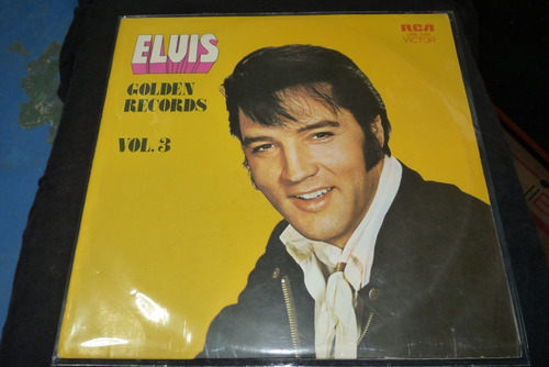 Jch- Elvis Presley Golden Records Vol.3 Edic. Peru Lp